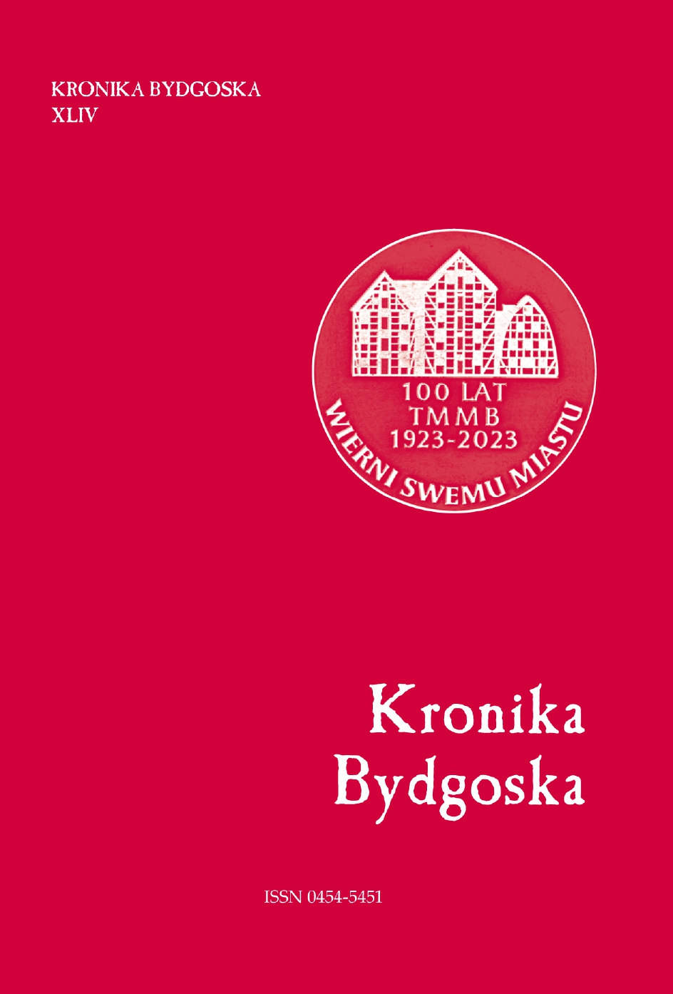 					View Vol. 44 (2023): Kronika Bydgoska
				
