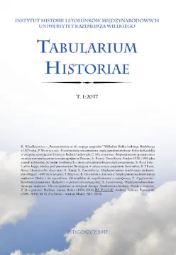 					Pokaż Tom 1 (2017): Tabularium Historiae
				