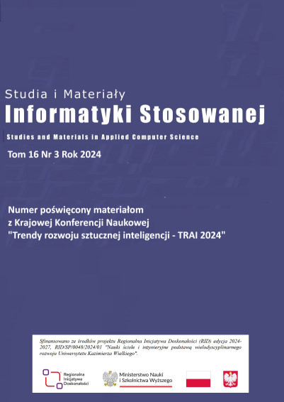 					Pokaż Tom 16 Nr 3 (2024): Studia i Materiały Informatyki Stosowanej
				